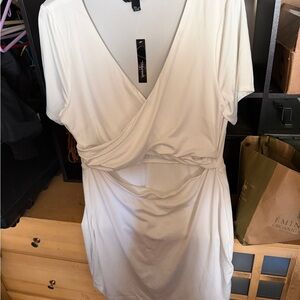 Speechless White Mini Dress